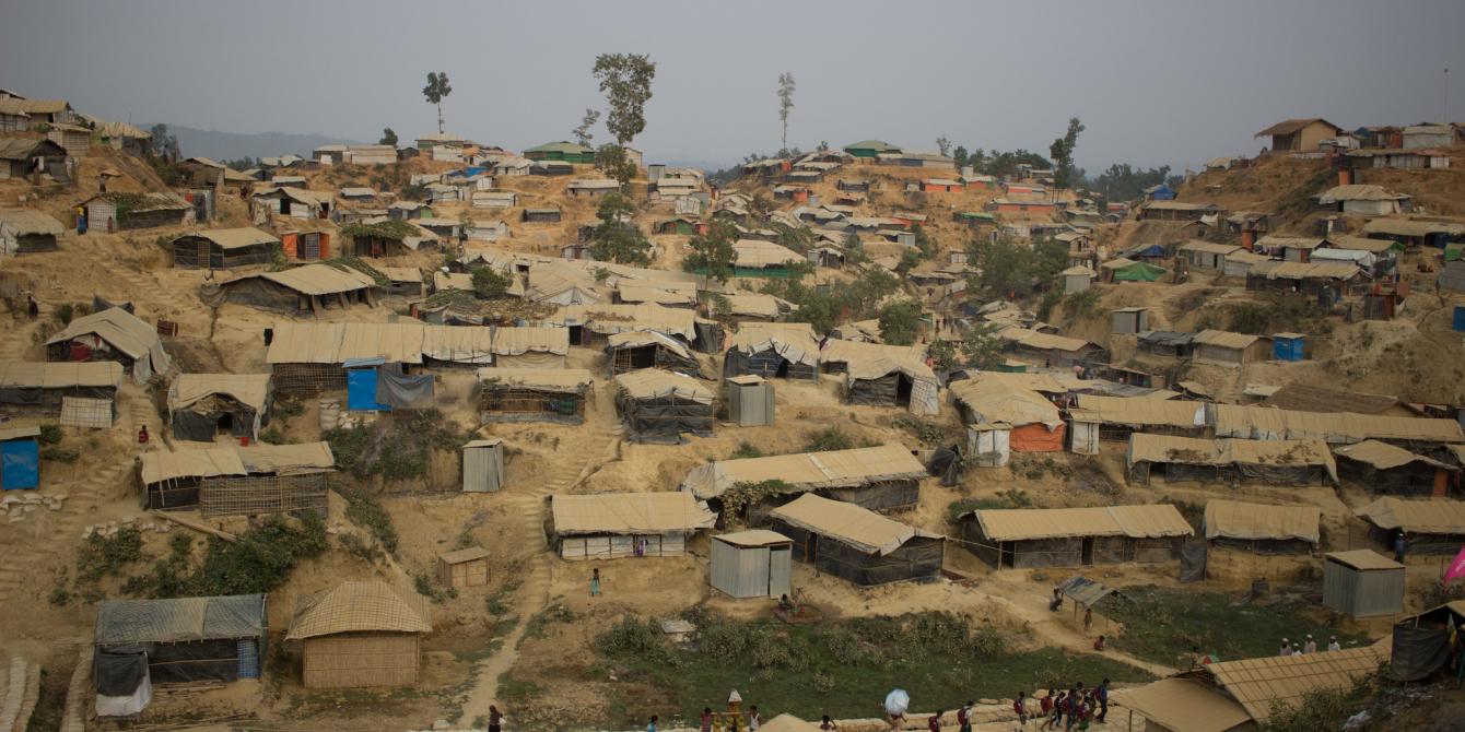 Kutupalong Camp, Cox's Bazar, Bangladesh. March 2018. Photo credit: Kelsey-Rae Taylor/Oxfam Cyclone threatens Cox’s Bazar as first Covid-19 cases are confirmed - Oxfam